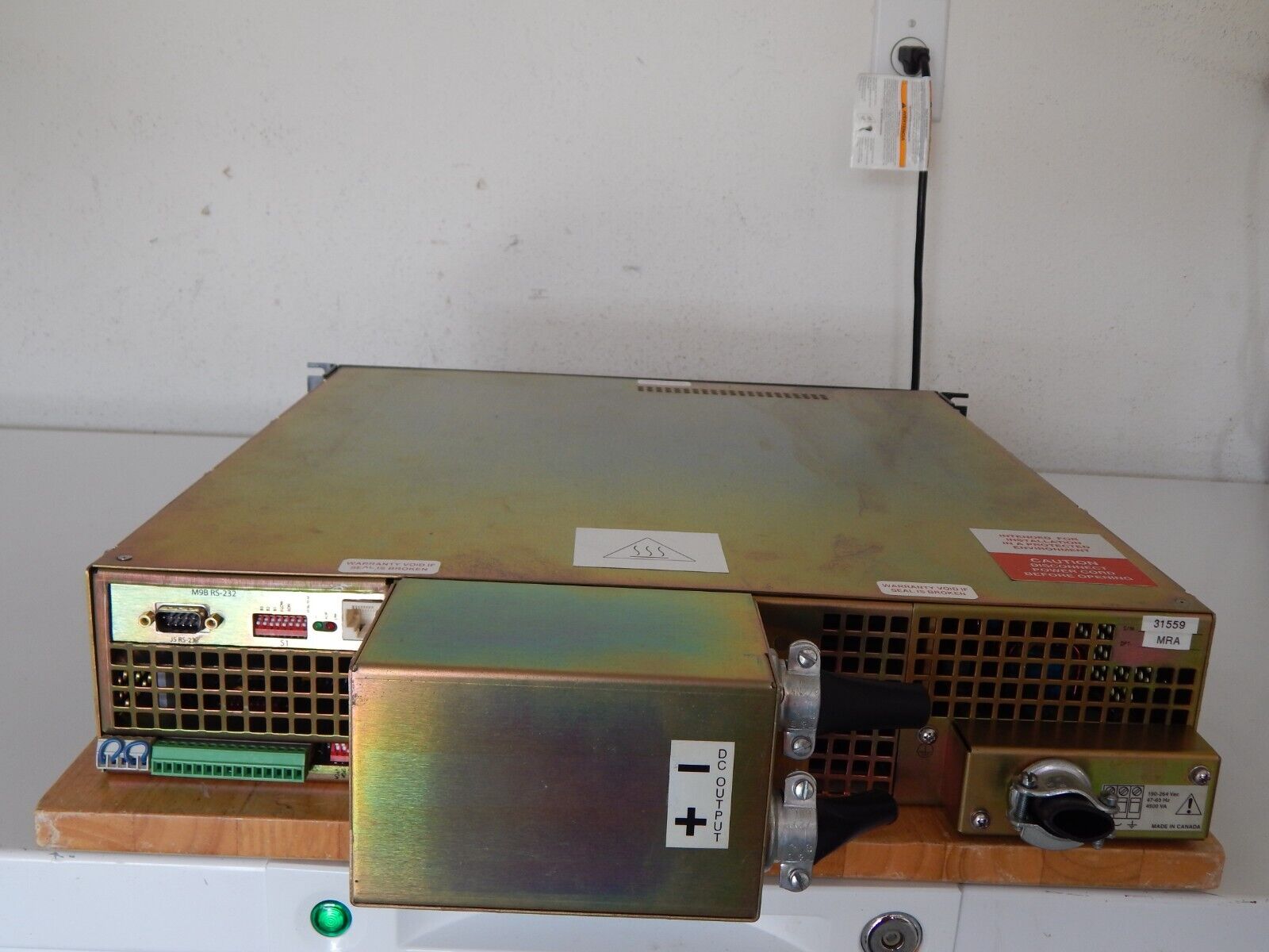 Xantrex XFR 20-130 DC Power Supply, 20V, 130A, 2600W, M9B RS232 Xantrex XFR 20-130 DC Power Supply, 20V, 130A, 2600W, M9B RS232